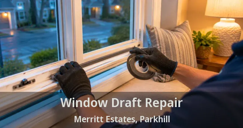 Window Draft Repair Merritt Estates, Parkhill - ON