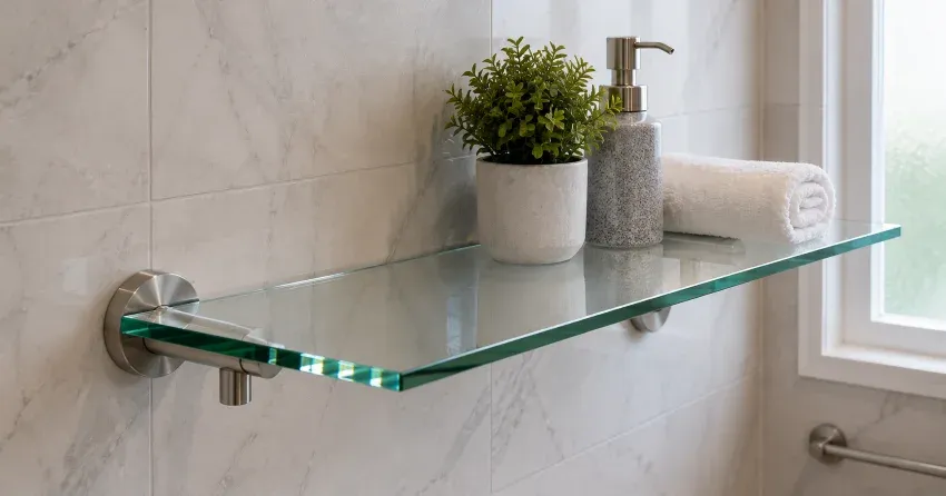 custom cut glass tabletop measured for exact fit Parkhill