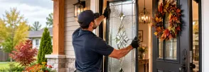 Decorative Glass Installation Parkhill
